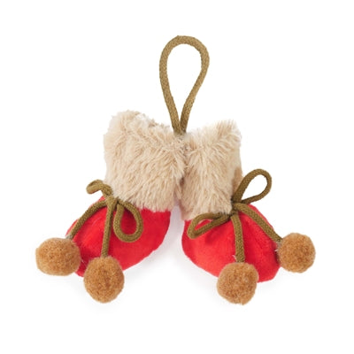 Load image into Gallery viewer, Cupid comet Catnip christmas booties
