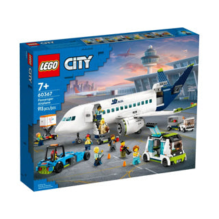 Lego city passagiersvliegtuig vliegtuig speelgoed set - 60367