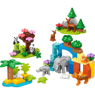 Load image into Gallery viewer, Lego 10446 duplo 3-in-1 families van wilde dieren
