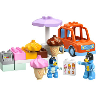 Lego ® duplo® bluey een ijsje halen met bluey - 10458