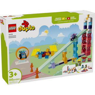 Load image into Gallery viewer, Lego ® duplo® stad 3-in-1 creatieve hellingen met voertuigen - leerzaam speelgoed voor kinderen vanaf 3 jaar - cadeautip voor peuters - 10478
