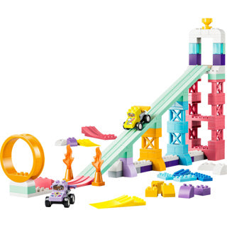 Load image into Gallery viewer, Lego ® duplo® stad 3-in-1 creatieve hellingen met voertuigen - leerzaam speelgoed voor kinderen vanaf 3 jaar - cadeautip voor peuters - 10478
