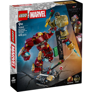 Lego super heroes 76343 marvel ultieme strijd: hulkbuster vs. hulk