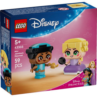 Load image into Gallery viewer, Lego disney princess 43303 mini jasmine en rapunzel
