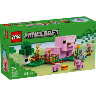 Load image into Gallery viewer, Lego 21268 minecraft het huis van het biggetje | 2 stuks
