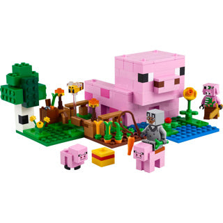Load image into Gallery viewer, Lego 21268 minecraft het huis van het biggetje | 2 stuks
