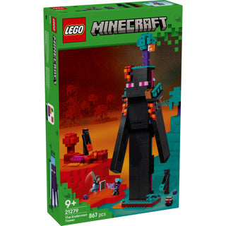 Load image into Gallery viewer, Lego minecraft 2in1 de enderman toren speelgoed voor kinderen - 21279
