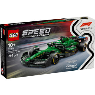 Load image into Gallery viewer, Lego speed champions aston martin aramco f1 amr24 racewagen set - 77245
