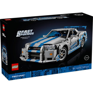 Lego 42210 technic 2 fast 2 furious nissan skyline gtr (r34) auto
