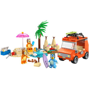 Lego bluey 11202 bluey's autorit naar het strand