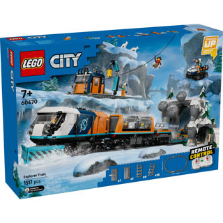 Load image into Gallery viewer, Lego city onderzoekstrein op de noordpool voertuig speelgoed - 60470
