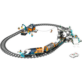 Load image into Gallery viewer, Lego city onderzoekstrein op de noordpool voertuig speelgoed - 60470
