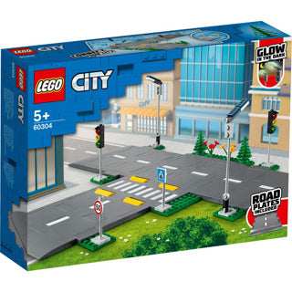 Load image into Gallery viewer, Lego city town 60304 wegplaten
