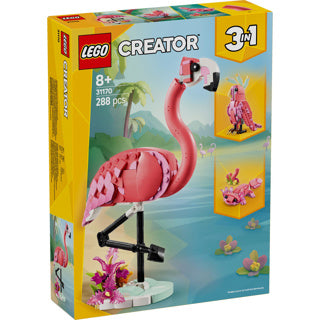 Load image into Gallery viewer, Lego ® creator 3in1 wilde dieren: roze flamingo set - 31170
