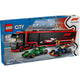 Lego city f1 truck met rb20 en amr24 f1® auto's speelset - 60445