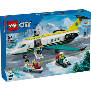Load image into Gallery viewer, Lego 60465 city big vehicles ambulancevliegtuig
