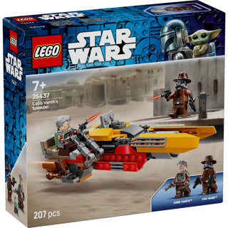 Lego star wars cobb vanths speeder voertuig - decoratie en bouwpakket voor kinderen - 75437