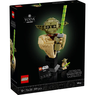 Load image into Gallery viewer, Lego star wars yoda buste bouwpakket voor volwassenen - 75438
