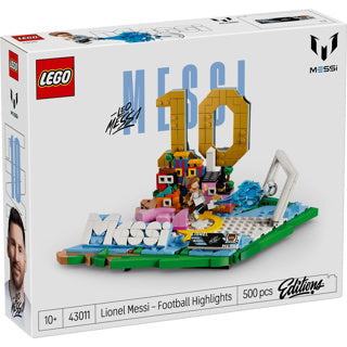Load image into Gallery viewer, Lego editions lionel messi – voetbalhoogtepunten bouwpakket en kinderkamer decoratie - 43011
