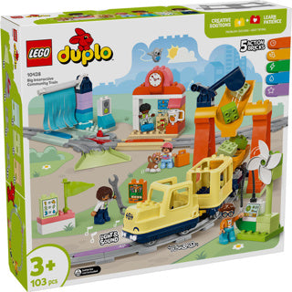 Load image into Gallery viewer, Lego duplo town 10428 grote interactieve buurttrein
