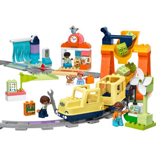 Load image into Gallery viewer, Lego duplo town 10428 grote interactieve buurttrein
