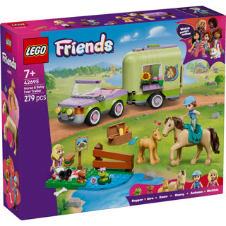 Load image into Gallery viewer, Lego friends 42695 trailer en paard en veulen
