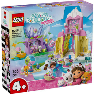 Lego ® gabby's poppenhuis snoepjesberg en kittentuin - 11205
