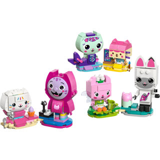Load image into Gallery viewer, Lego gabby's poppenhuis gabby's bouwbare kattenvriendjes - kat speelgoed voor kinderen - 11215
