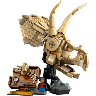 Lego jurassic world dinosaurusfossielen: triceratops schedel - 76969