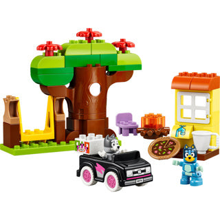 Load image into Gallery viewer, Lego duplo bluey pizzameisjes met muffin en bluey educatief speelgoed voor peuters 10469
