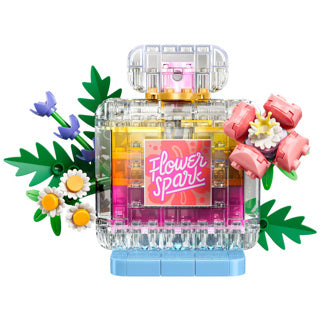 Load image into Gallery viewer, Lego creator 3in1 parfumfles met bloemen speelgoed voor kinderen en kinderkamer decoratie 31383
