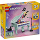 Lego creator 3in1 piano met kat en radio en platenspeler speelgoed voor kinderen 31392