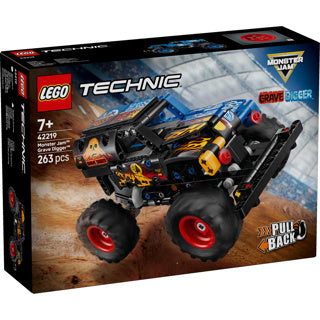 Load image into Gallery viewer, Lego technic 42219 monster jam grave digger vuur en ijs
