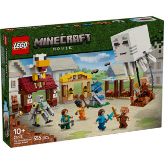 Lego minecraft de ghast-ballon aanval op het dorp - 21273
