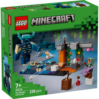 Lego minecraft - de ontmoeting met de opzichter constructiespeelgoed (21274)