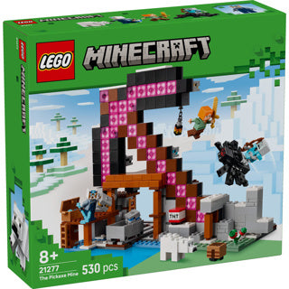 Load image into Gallery viewer, Lego minecraft de pikhouweelmijn bouwpakket voor kinderen - 21277
