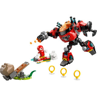 Lego ® sonic the hedgehog™ knuckles vs. dr. eggman egg crusher mecha - 77005