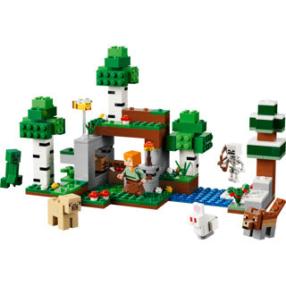 Load image into Gallery viewer, Lego minecraft eerste nacht-avontuur speelgoed voor kinderen en kinderkamer decoratie 21593
