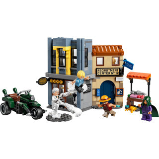 Lego one piece 75642 confrontatie met kapitein smoker