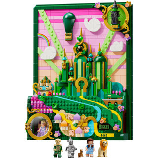 Load image into Gallery viewer, Lego - emerald city muurkunst - wicked - 75685
