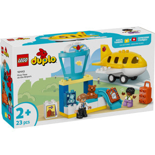 Load image into Gallery viewer, Lego ® duplo® stad voor het eerst op het vliegveld - 10443
