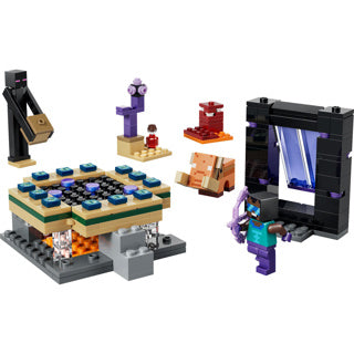 Lego minecraft 21584 reis naar de nether en het end-portaal