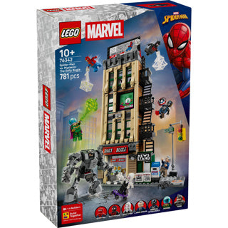 Lego super heroes 76342 marvel spider-man vs. mysterio: de daily bugle