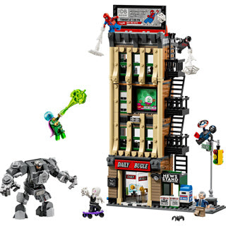 Load image into Gallery viewer, Lego super heroes 76342 marvel spider-man vs. mysterio: de daily bugle
