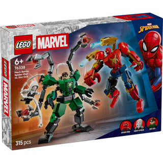 Load image into Gallery viewer, Lego marvel mechaduel: spider-man vs. doc ock superhelden - bouwpakket voor kinderen - 76338
