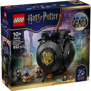 Lego harry potter ketel met geheim toverdrankenklaslokaal bouwpakket voor kinderen - 76464