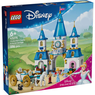 Load image into Gallery viewer, Lego 43275 disney princess assepoesters kasteel en paardenkoets
