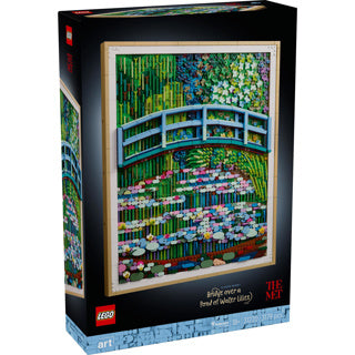 Load image into Gallery viewer, Lego ® art claude monet – brug over een vijver met waterlelies 31220
