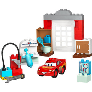 Load image into Gallery viewer, Lego duplo disney en pixar cars mcqueens bezoek aan docs garage - 10456
