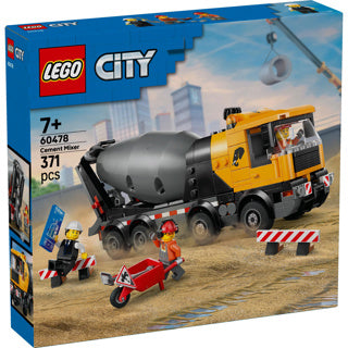 Lego city great vehicles - cementwagen - 6+ jaar - inclusief figuren